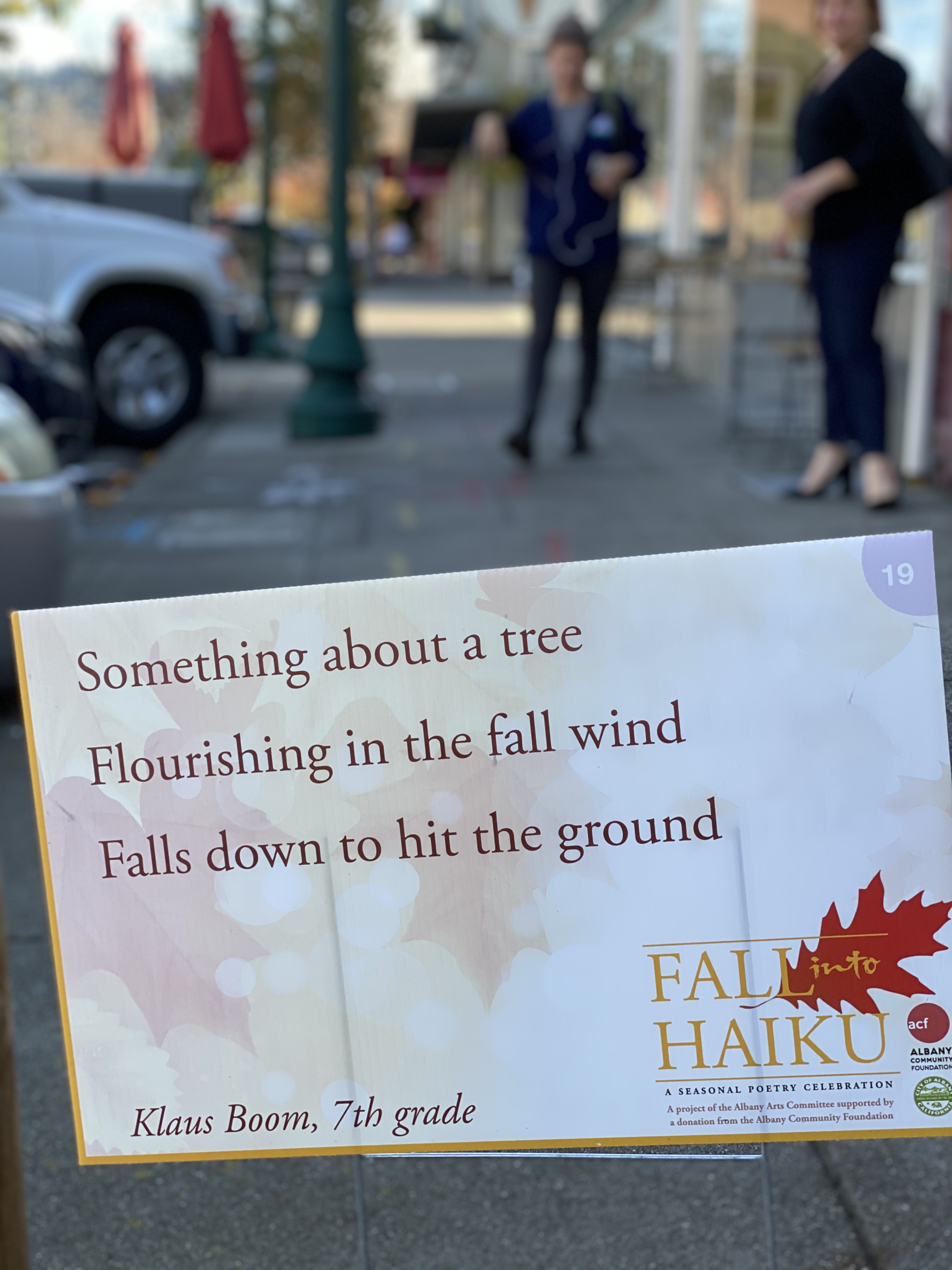 Fall Into Haiku